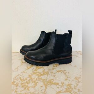 🔥🔥FINAL CLEARENCE🔥🔥 ENZO TESOTI Black Leather Boots EU 40